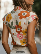 BK260608009 New Women's Shirt, Suitable for Work, Weddings, Parties, Concerts, Brunch, Airports, and Daily Fashion, Also for Halloween and Christmas, Vintage Style - Apricot