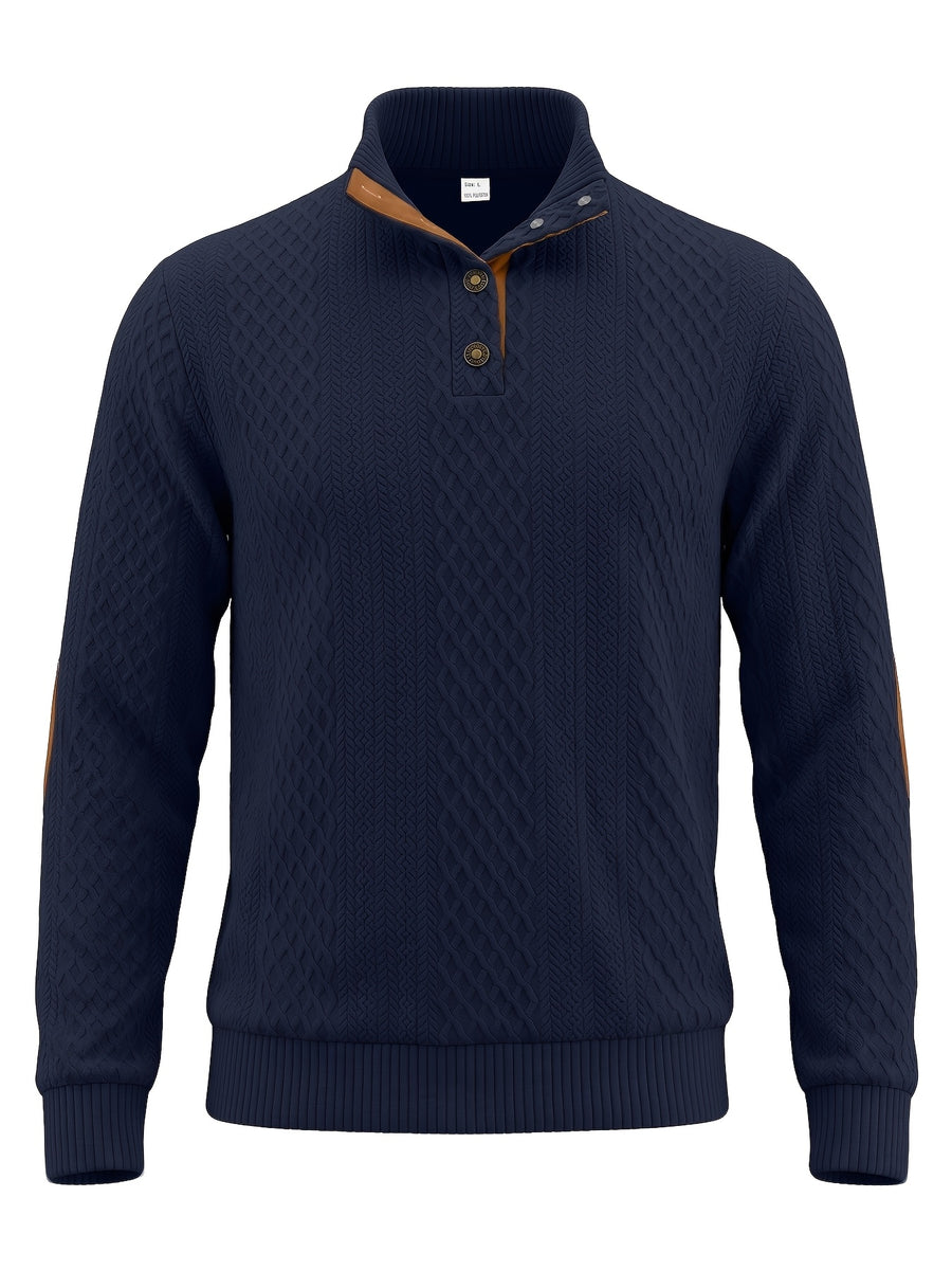 2026 Men'S New Fall/Winter Hooded Sweatshirts Long Sleeve Home And Travel Casual Trendy Comfortable Men'S Fashion - Navy Color