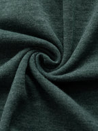Plus Size - Plus Size - Fashionable New Polo with Buttons, Women'S Plus Size Short Sleeve T-Shirt, Unique Short Sleeves, Stylish Casual Women'S Wear, Loose Fit Clothing, Additions Not Included - Dark Green