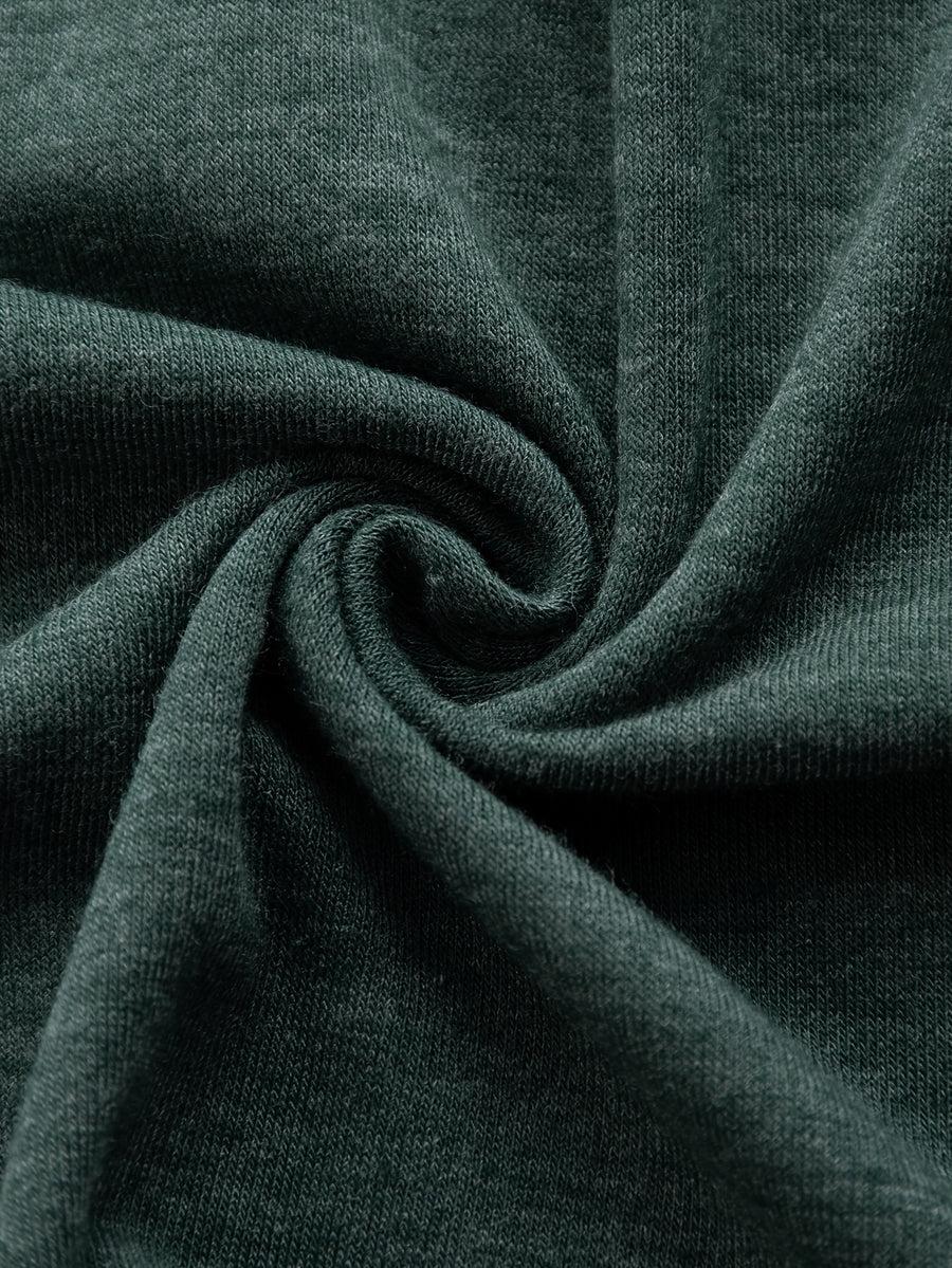 Plus Size - Plus Size - Fashionable New Polo with Buttons, Women'S Plus Size Short Sleeve T-Shirt, Unique Short Sleeves, Stylish Casual Women'S Wear, Loose Fit Clothing, Additions Not Included - Dark Green