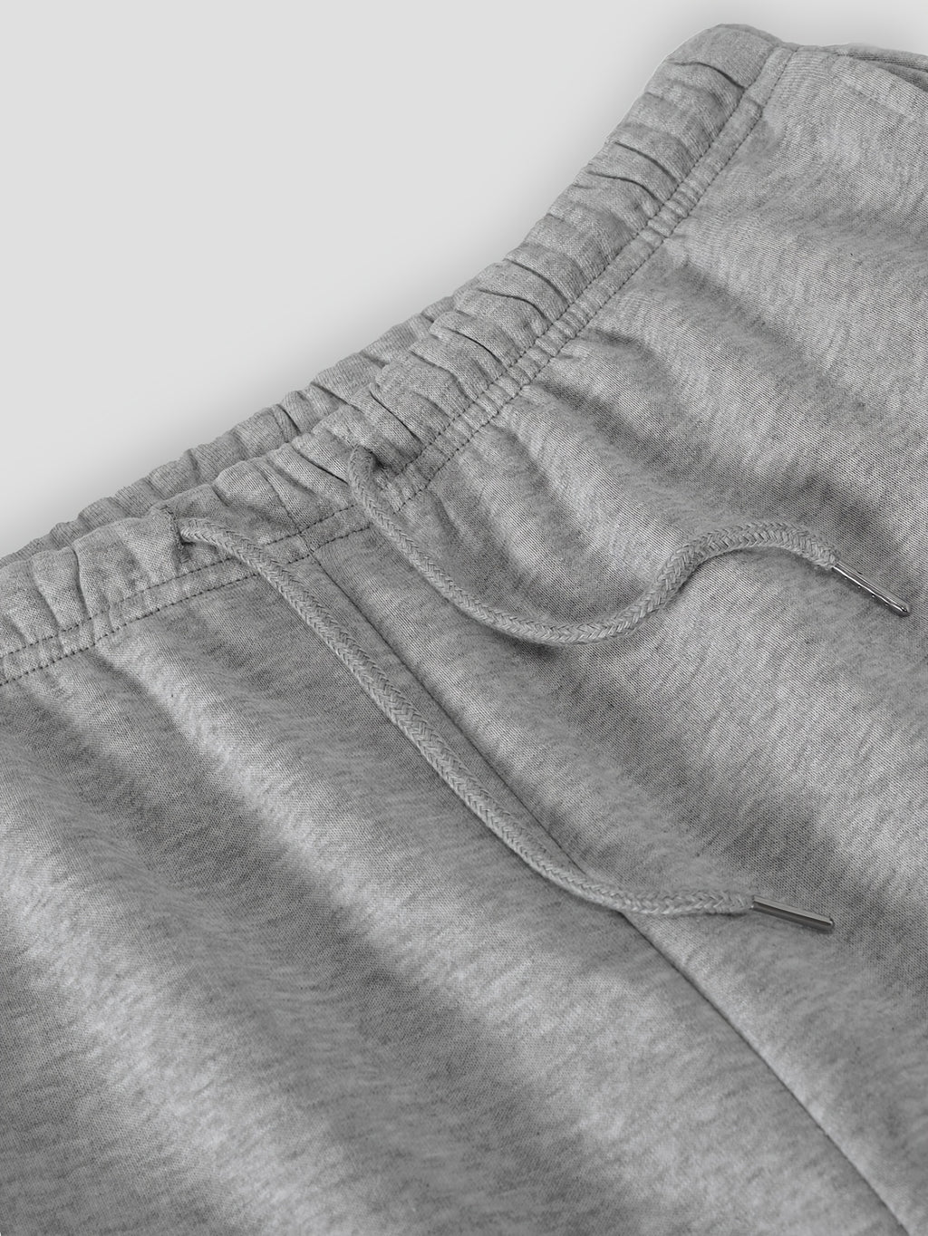 A Casual Autumn/winter -lined Loose-fit Women's Sweatpants Featuring a Trendy Fashionable Digital Star 22 Pattern Print - Light Gray