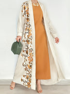 Arabic Dress Abaya - Khaki