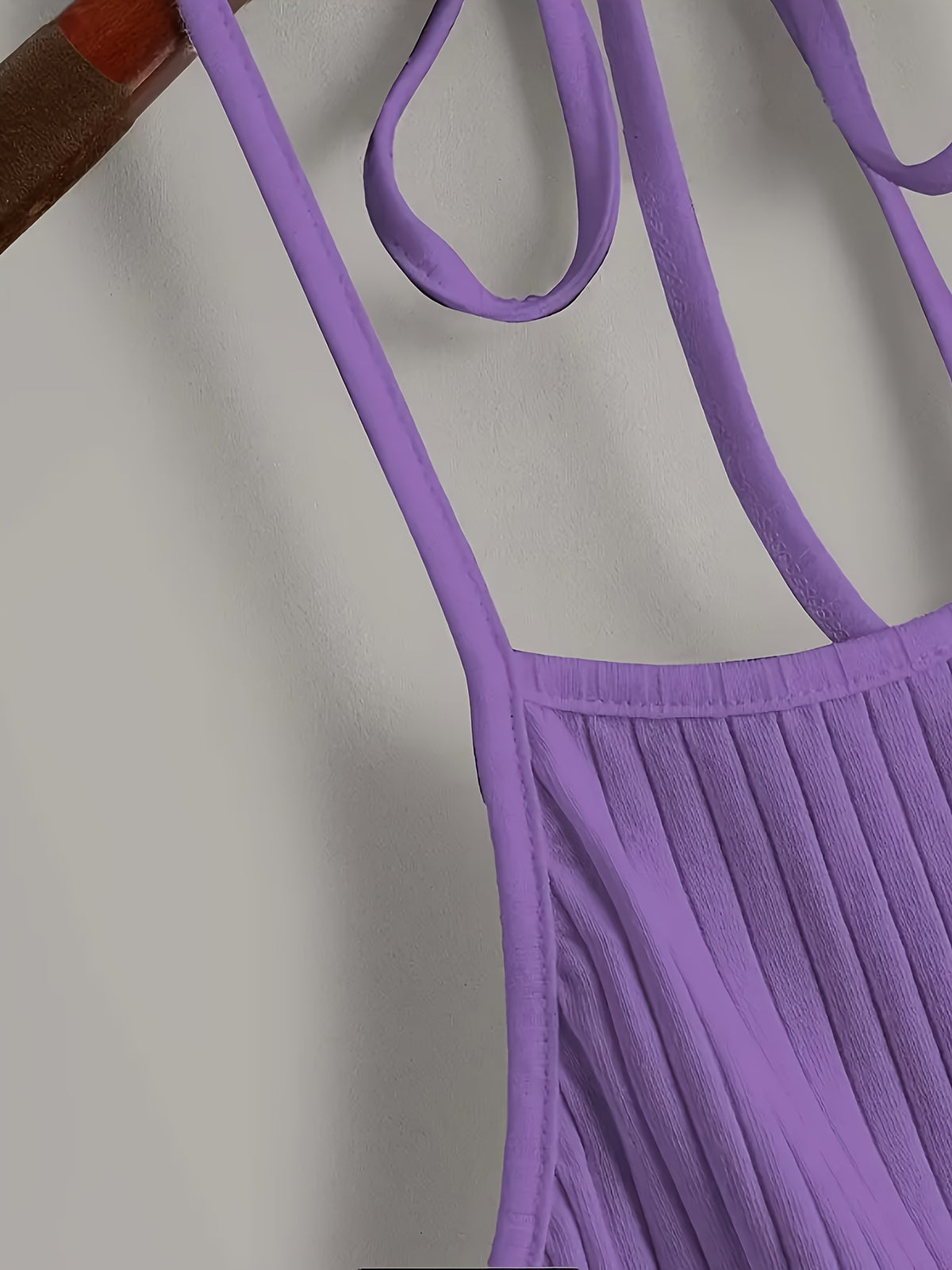 This Is a Strapless Top for Women - Dark Violet