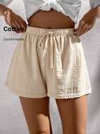 Women'S Casual Comfortable Shorts, Suitable for Daily Leisure And Outdoor Wear, Summer [Niannian] - Apricot