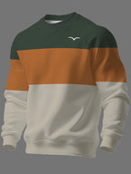 Crewneck Sweatshirt, Trendy Brand, Men's Long Sleeve Crewneck Sweatshirt for Fall/Winter 2026, All Seasons, Teens, Casual, Slim Fit, Short Sleeve, High Waist, Cropped, Floral, Crew Neck, Daily, Comfortable, Black, Pocket, Fashion, Classic, Vintage - Mixed colors