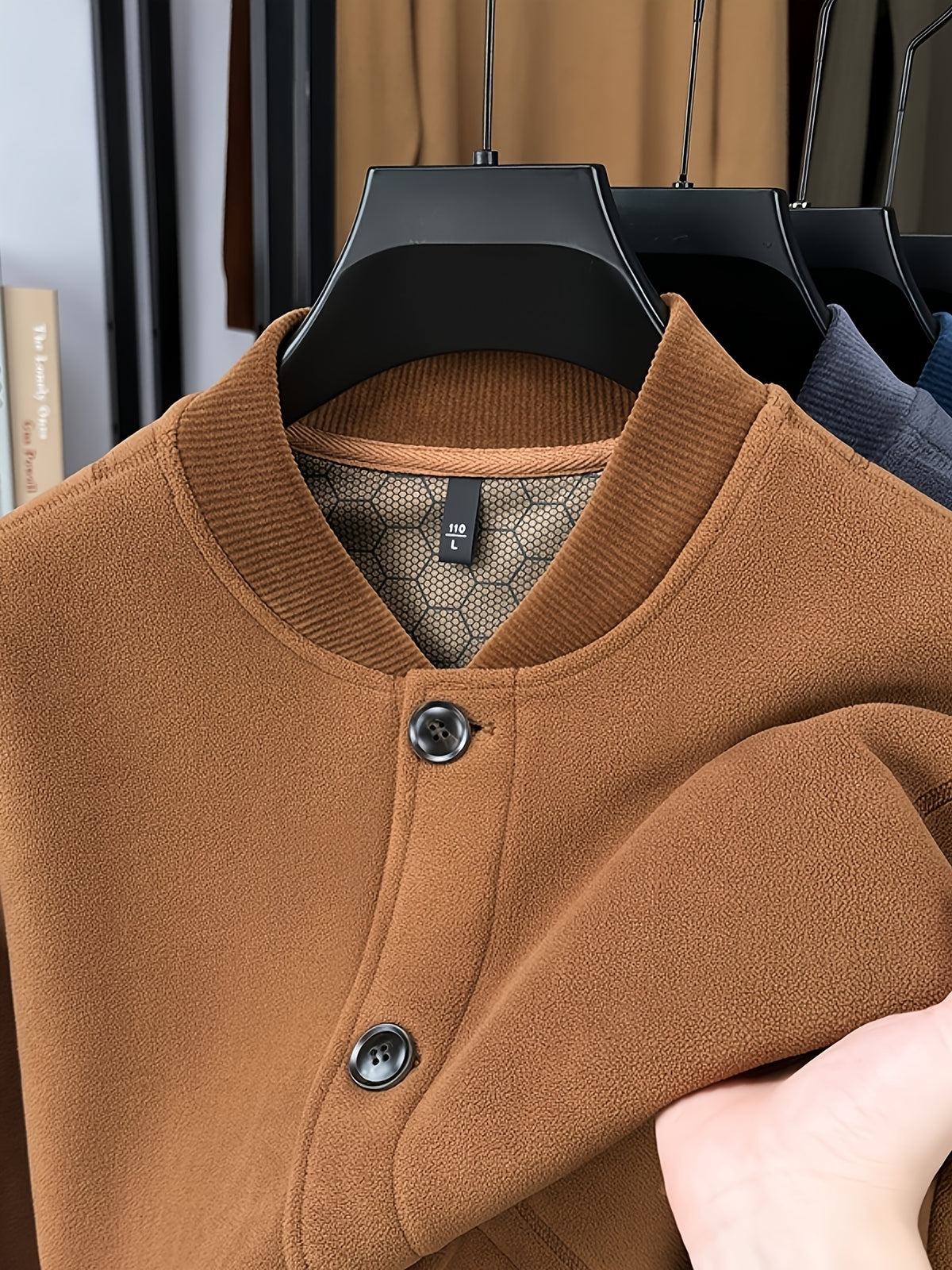 Father's Day Gift for Men: 2026 Spring/Autumn New Style Men's Jacket, Unlocking a Mature Spring Vibe, Lightweight and Comfortable, Suitable for the Changeable Weather of Early Spring - Orange
