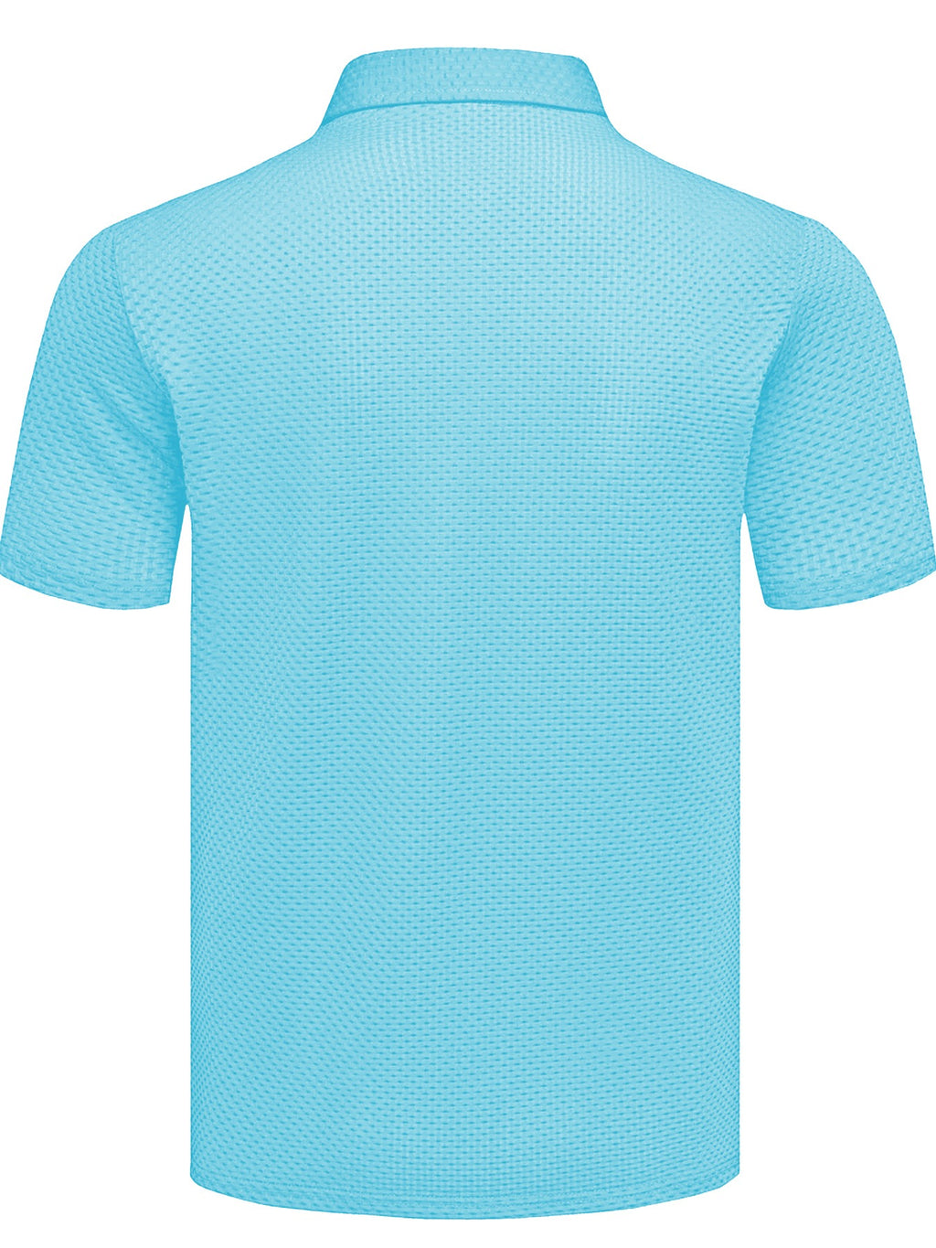 3pcs Pc Men's Quick-Dry Breathable Polo Shirts - Short Sleeve T-Shirts with Collar, Triangle Print & Suitable for Golf, Fishing, Beach, Camping | Multi-pc for Outdoor Activities | Casual Summer Wear, Hand Washable (No Transparency) - Charcoal-Khaki-Blue