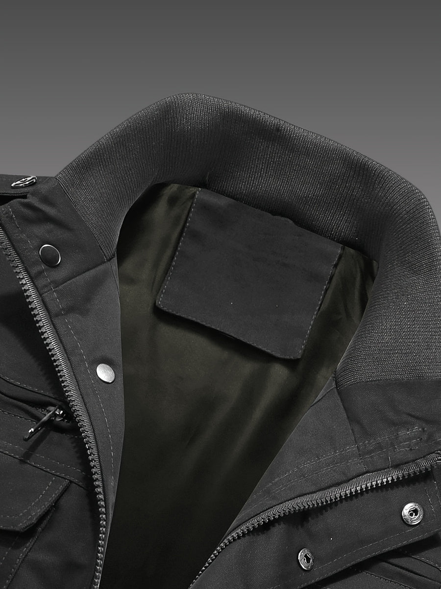 Spring and Autumn Collection, Comfortable Jackets, Apparel, Footwear and Jewelry, Men's Fashion, Men's Store, Men's Uniforms, Workwear and Protective Clothing, Men's Work and Safety Apparel, Men's Executive Attire, Men's Executive Jackets - Black
