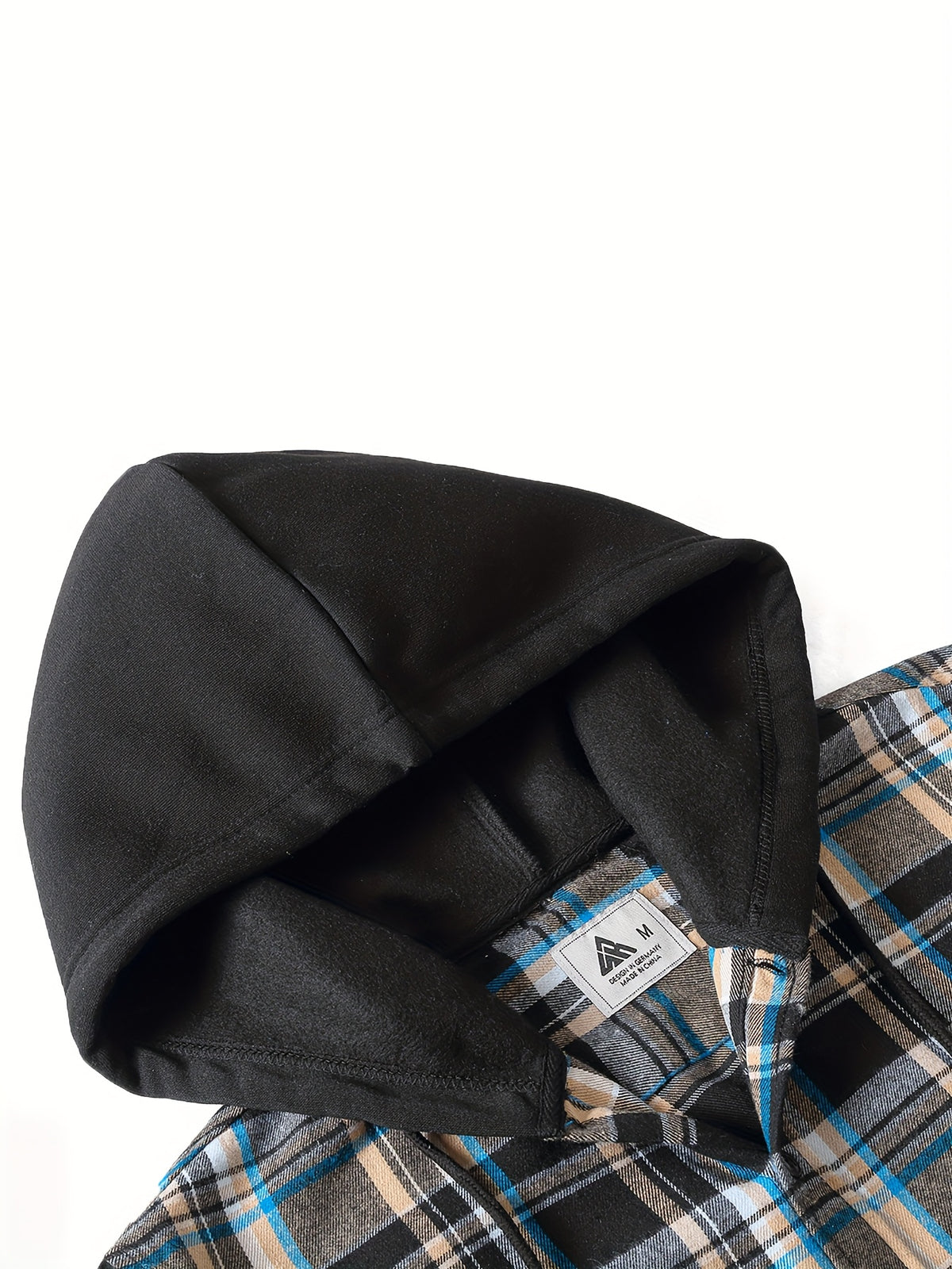 Men's Hooded Sweatshirt - Grid 2
