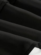 New Women'S High-Waisted Fitted Skirt with a Cake Style - Black
