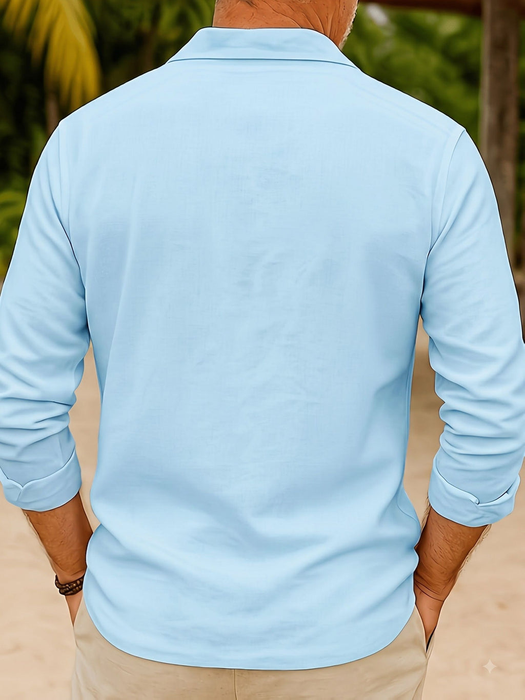 Men's Casual Shirt - Sky Blue