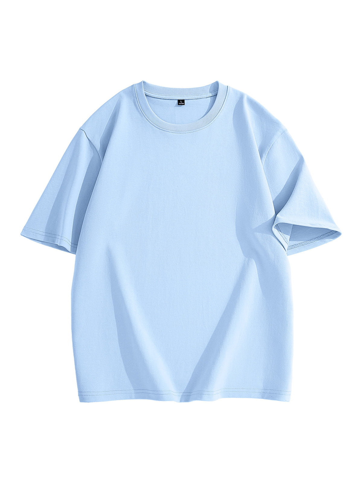 JEEP Men'S 100% Short Sleeve T-Shirt, Casual Fashion Comfort Sports Tee for Summer - Glacier Blue