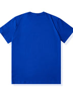 Men'S Original Parts Vintage Pattern Summer Casual Round Neck Short Sleeve T-Shirt - Royal Blue