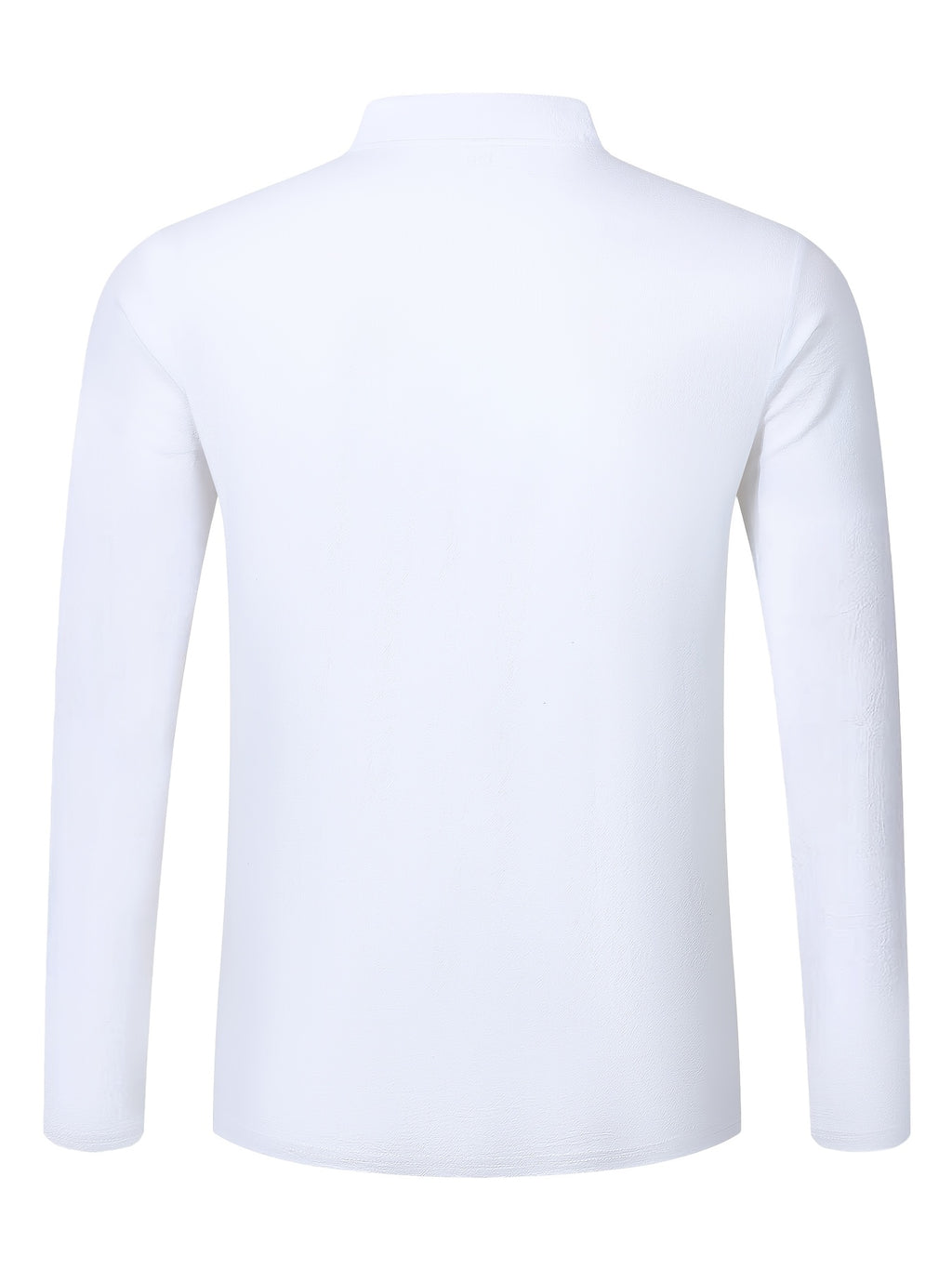 Men'S Fashion Autumn New Long Sleeve Shirt Loose Casual Solid Color Individualistic Shirt, New Season - White