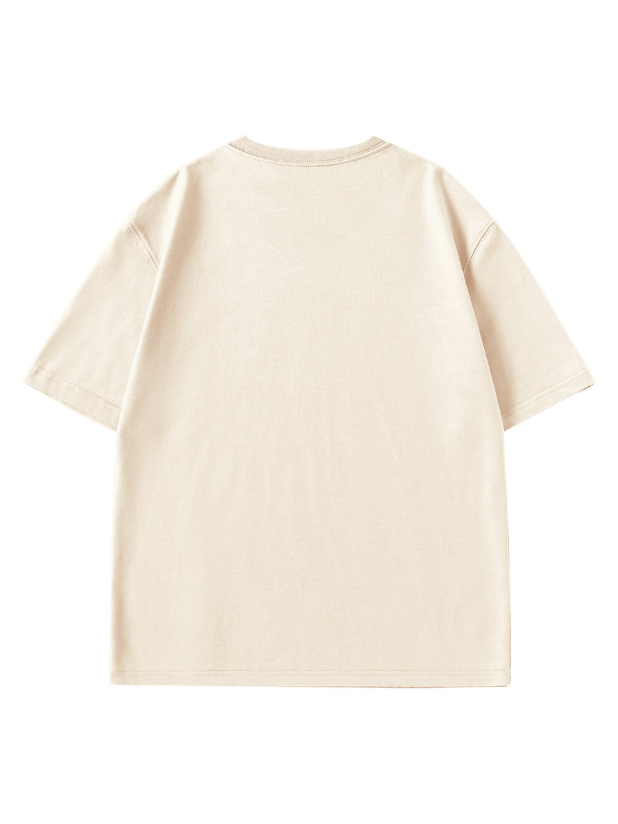 Paul Frank Summer Men's Pure Cotton Street Style Refreshing Pullover Short-Sleeve T-Shirt - Asami