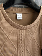 European And American Cross-Border Autumn New Men'S Casual Shirt - Khaki