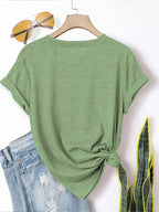 Women'S Funny Black Cat Coffee Lover Graphic T-Shirt - Soft Breathable Tee with "It'S Fine I'M Fine" Slogan, Casual Short Sleeve Round Neck Top for Casual Attire, Cat Tshirt, Comfortable Fit Shirt, Weekend Attire, Playful Design, Quality Print - Grass Green