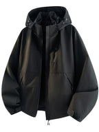 2026 Spring New Casual Hooded Jacket for Women - Black