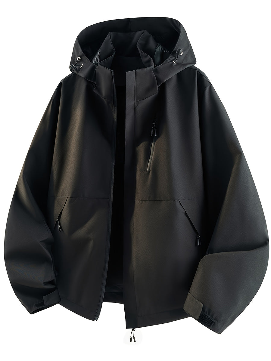 2026 Spring New Casual Hooded Jacket for Women - Black