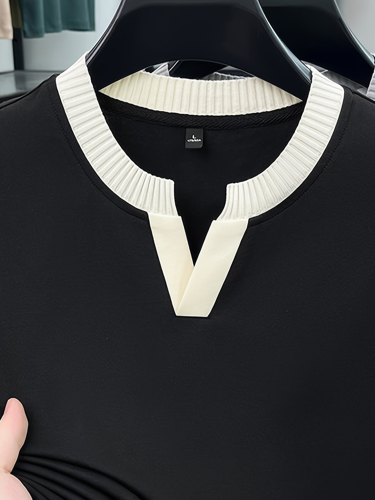 Men'S Summer Short Sleeve Shirt, Comfortable And Carefree - SINBOS - Black