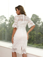 Bridmaid Long Dress - Ivory White