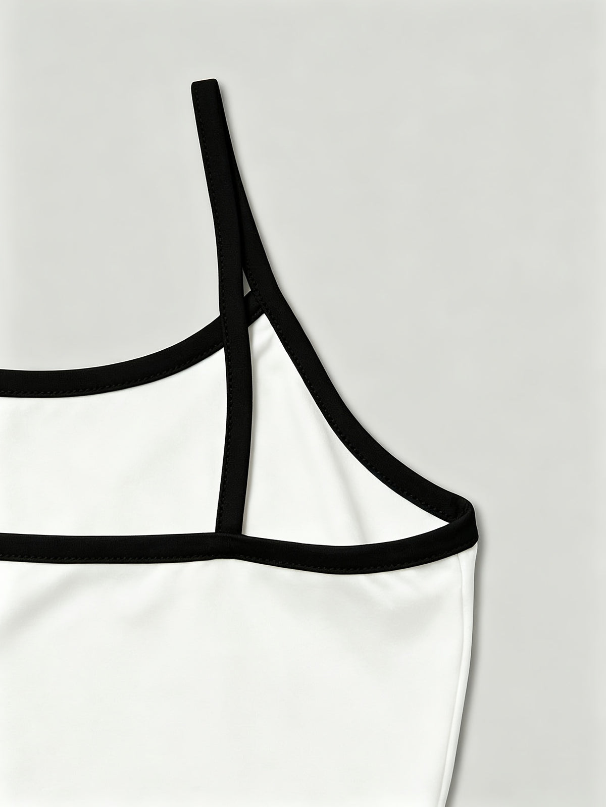 Retro Car Patchwork Camisole KEEP CLASSIC ALIVE VINTAGE Live a Modern Life Multi-Line English Vintage Convertible Car Short Sentence Text Combination Printed Pattern Mini Camisole Short Distance Travel Cafe Shopping Commuting Wear Spring Summer New - White And Black