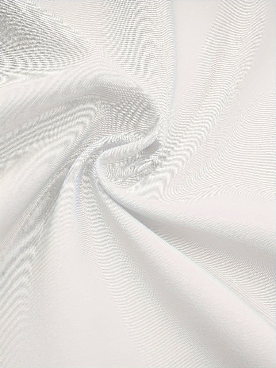 Women'S Lapel Blouse, Beautiful Woman Pattern Top, Women'S Clothing - White