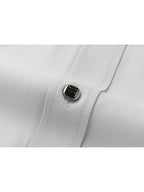 2 Men'S Spring And Autumn Fashion Long-Sleeve Printed Shirts, Casual, Breathable, High-Quality, Anti-Wrinkle Shirts, Suitable for Business And Office Wear - Gray+black