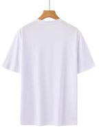 Hit Product Comfortable Men's T-shirt Cat Erpillar Fashion Design Printed T-shirt Casual Leisure Fashion Trend - White