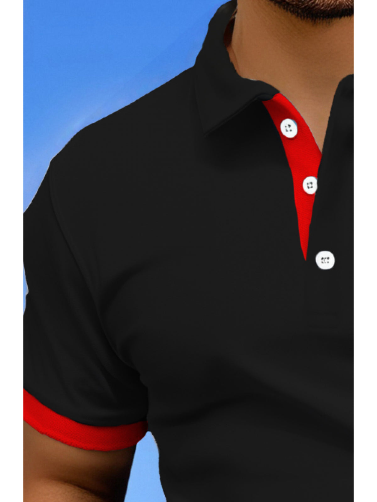 Men'S Quick-Dry Breathable Golf Polo Shirt | Premium Comfort, Suitable for Casual And Formal Occasions, Regular Fit, Short Sleeve, Solid Color - Mixed colors