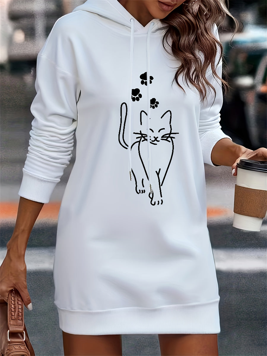 Women's Fashion Hoodie - White