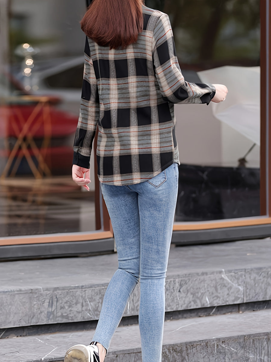 Spring And Autumn Fashion Fleece Shirt - Mixed colors