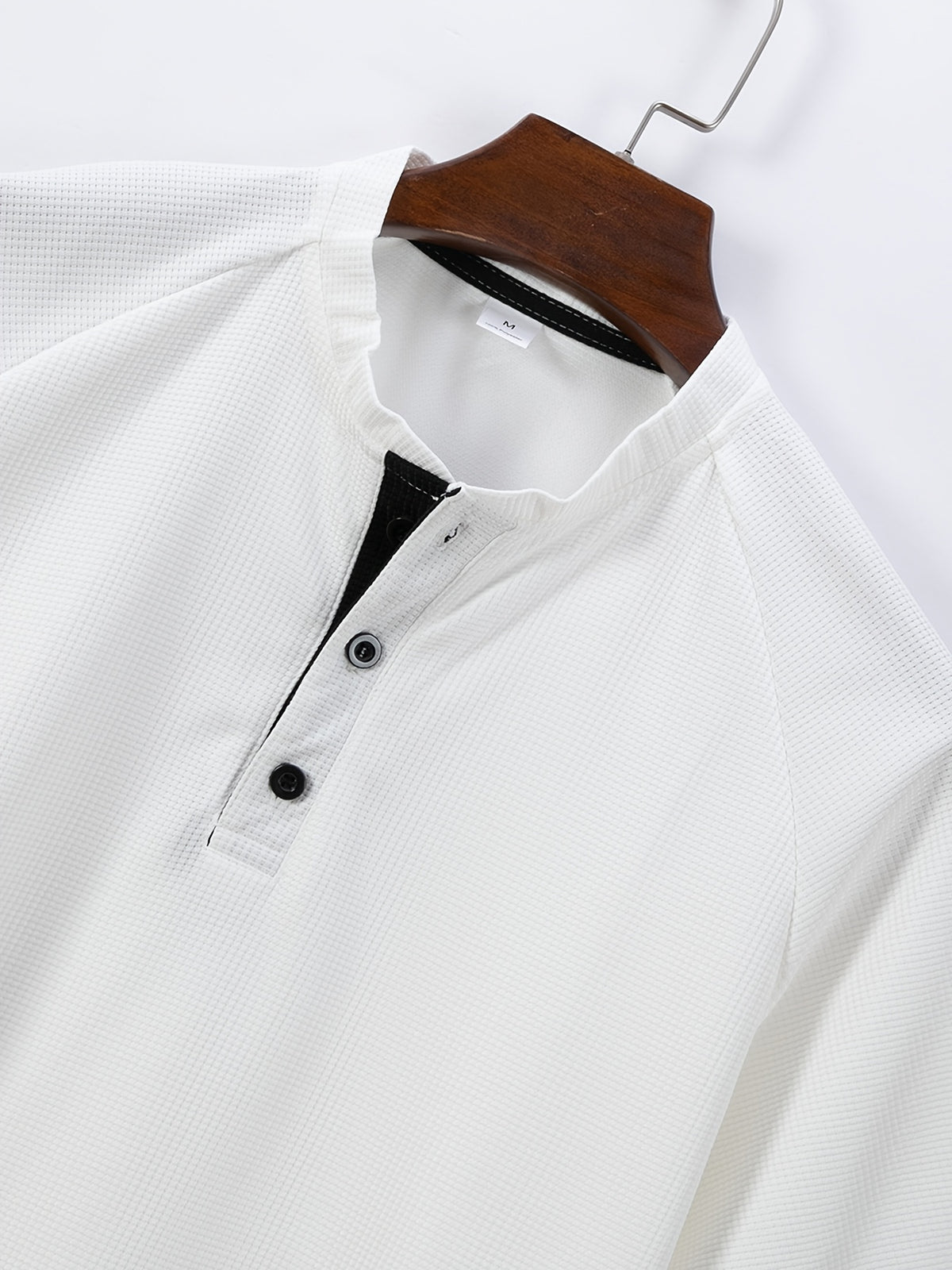 [New Arrival, Print Top] Summer New Men'S Print Waffle Top | T-Shirt, European Style, Business Casual, Breathable And Lightweight, Athletic T-Shirt - White