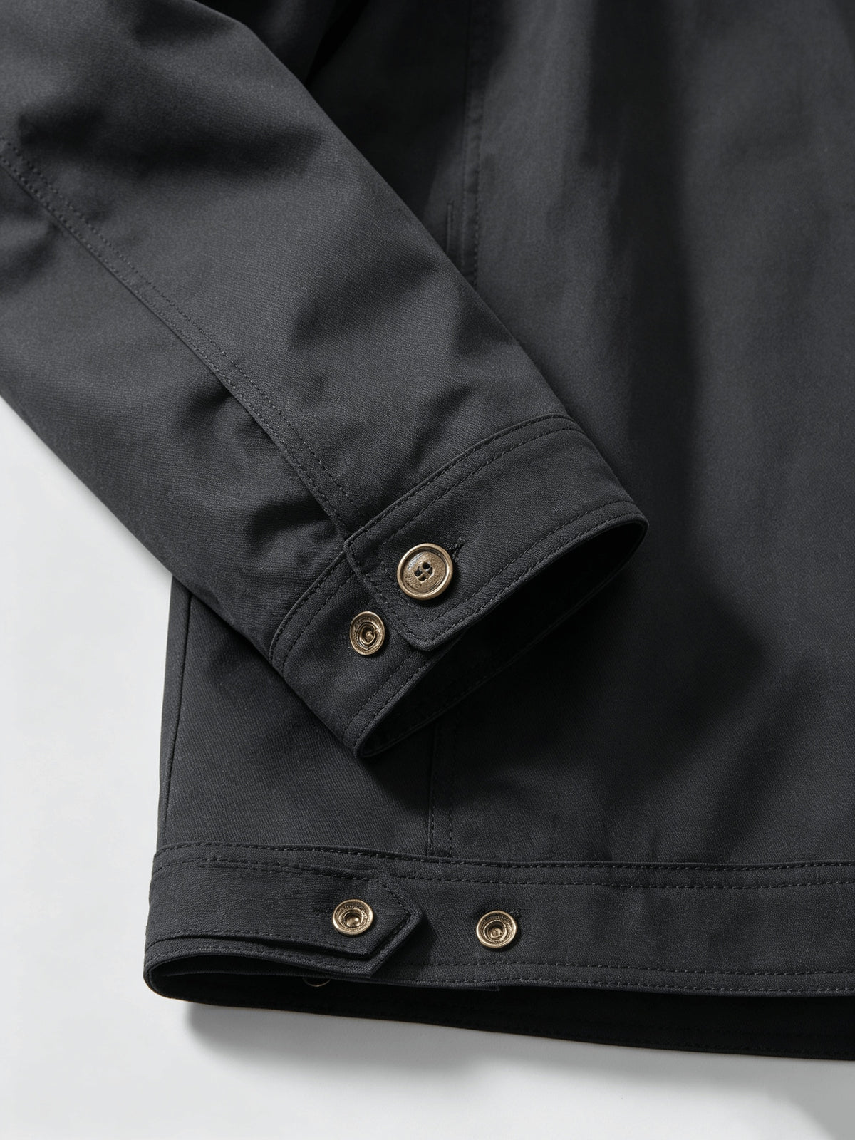 Men'S Jacket Unisex Fashion Street Jacket, Styling: This Jacket Is Suitable for Spring, Autumn, And Winter, Multi-Pocket Casual Jacket. Simply Pair with Faux Denim And Basic T-Shirt for Casual Look - Black