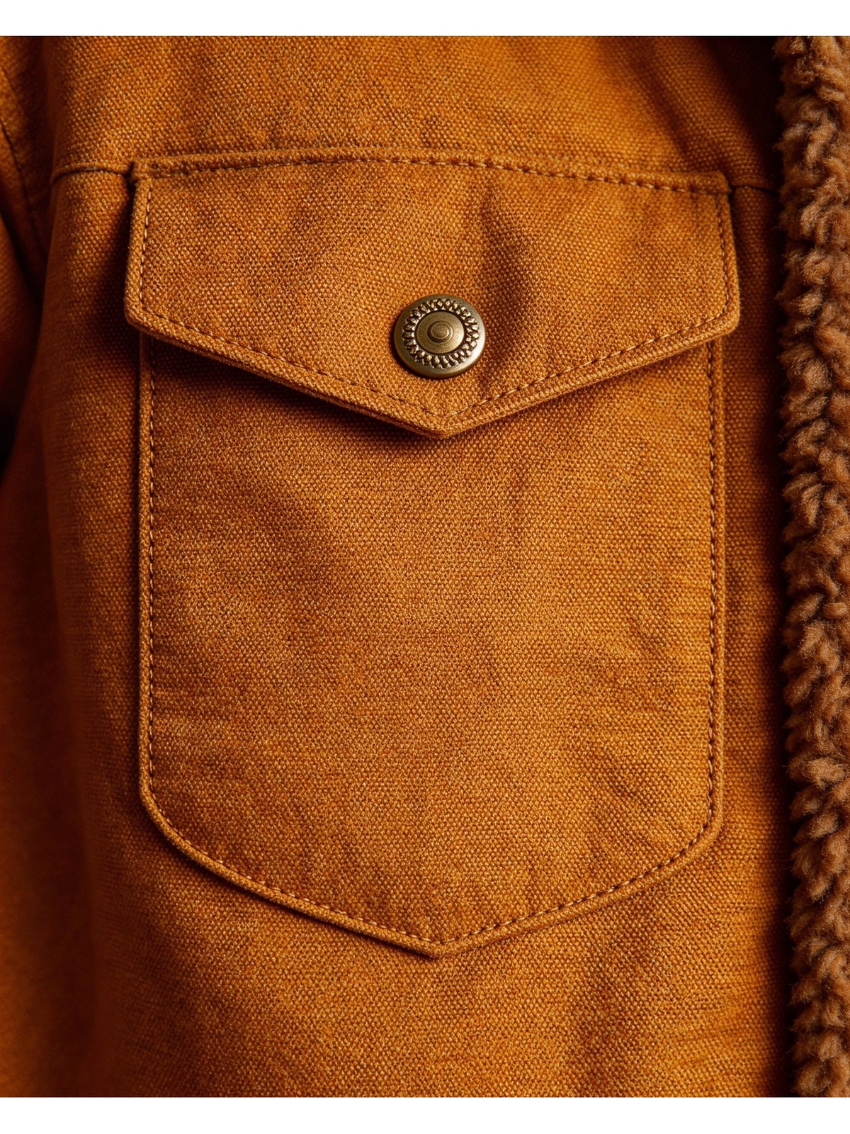 2026 European American New Men'S Outing Fashion Trendy Fleece Warm Jacket Coat - Coffee Color