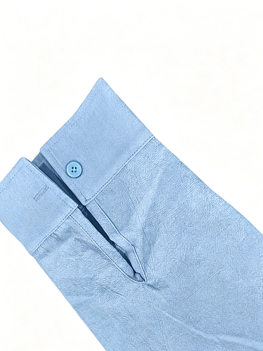 [Pearson OBM] Milan New Men'S Lapel Long Sleeve Shirt Light Luxury Premium Casual Loose All-Match Top Suitable for Seaside Vacation Beach Outing Travel Walking Daily Commute City Outing Date Party Home Wear Fresh Neat Comfortable Durable Good-Lookin - Light Blue