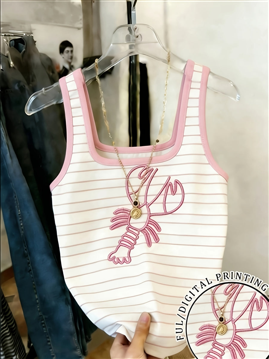 Striped Tank Top ZLLZ - Pink