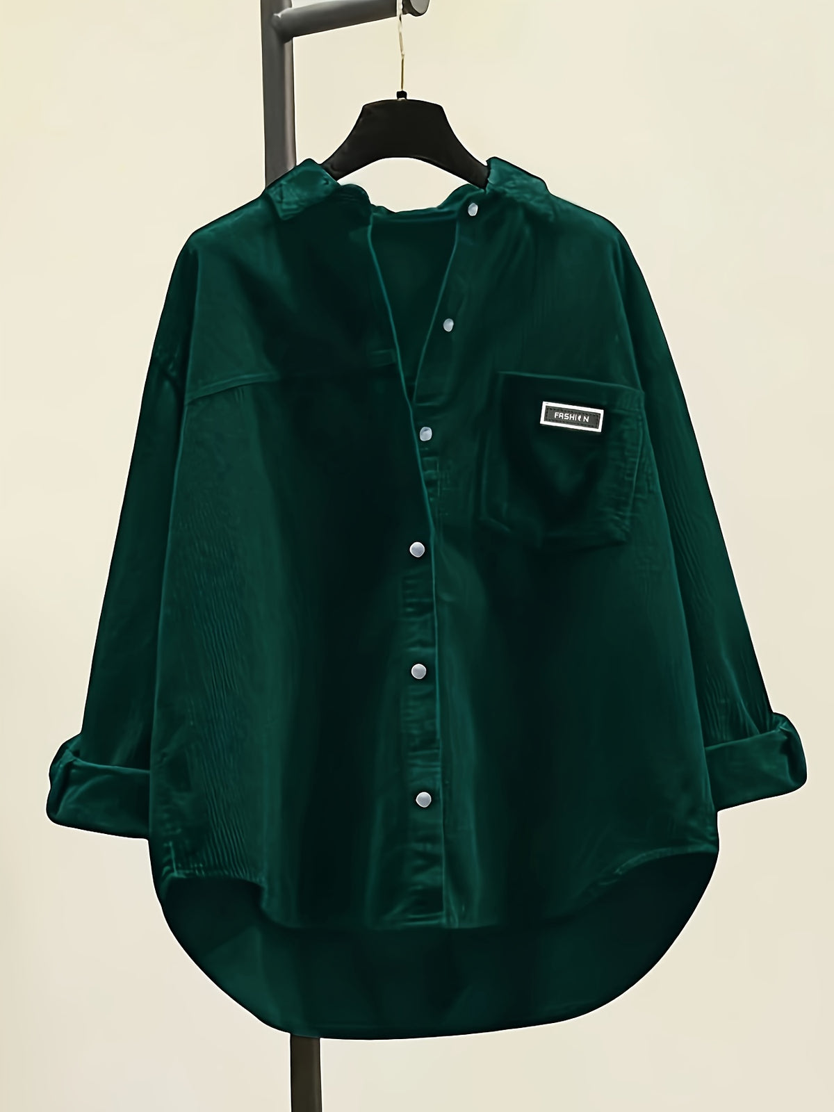 Targeted Women's Fashion Casual Shirt - Green