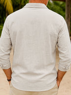 Men's Casual Shirt - Khaki