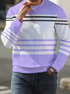 Men'S Autumn Winter New Long Sleeve Sweatshirt Men'S Casual Trendy Brand Men'S Round Neck Sweatshirt - Mixed Color 2
