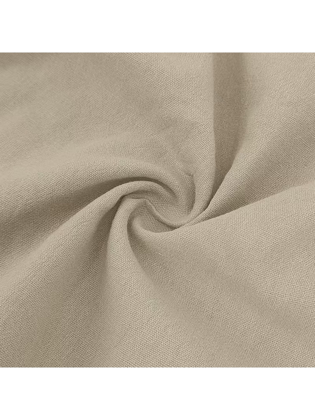 Men'S Short-Sleeve Polo Shirt, Classic Collar Loose Top, Suitable for Beach Outings, Daily Commute, And Casual Business - Khaki