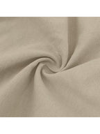 Men'S Short-Sleeve Polo Shirt, Classic Collar Loose Top, Suitable for Beach Outings, Daily Commute, And Casual Business - Khaki