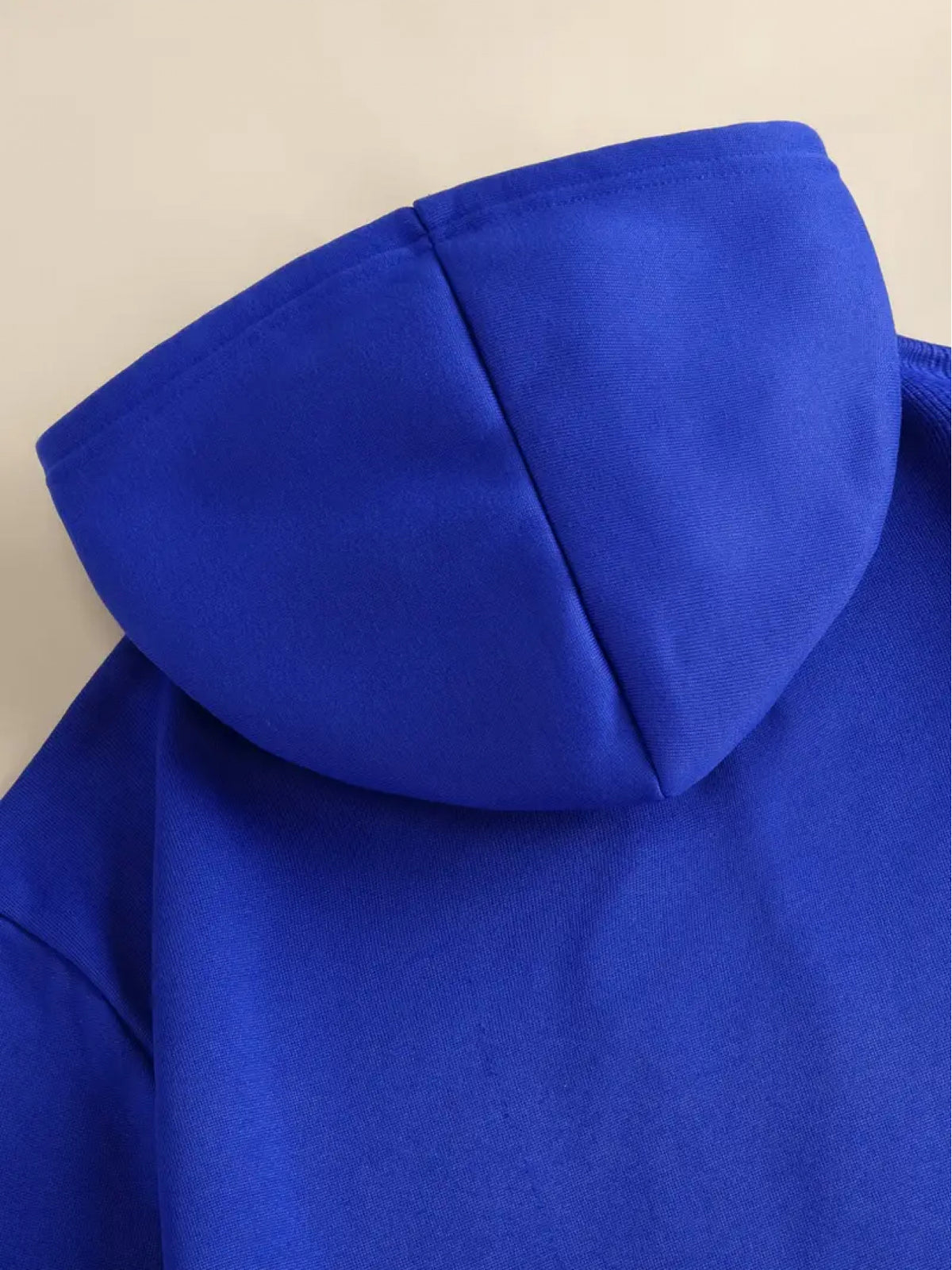 Men's Hoodie - Street Style Hoodie, Loose Fit for Daily and Formal Wear, Urban Style, Style Pattern Printed Design, Durable Material, Casual Top, Urban Lifestyle - Heavy Duty Hoodie for Winter Warmth with Velvet - Blue