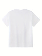 Men'S Lightweight Breathable Polyester T-Shirt - Quick Dry Regular Fit Casual Everyday And Formal Wear for Gym, Travel, Beach - Machine Washable Black Shirt (), Beach Tee, Travel Apparel, Fashion Men'S Top, Durable Casual Wear, Workout Clothes - White
