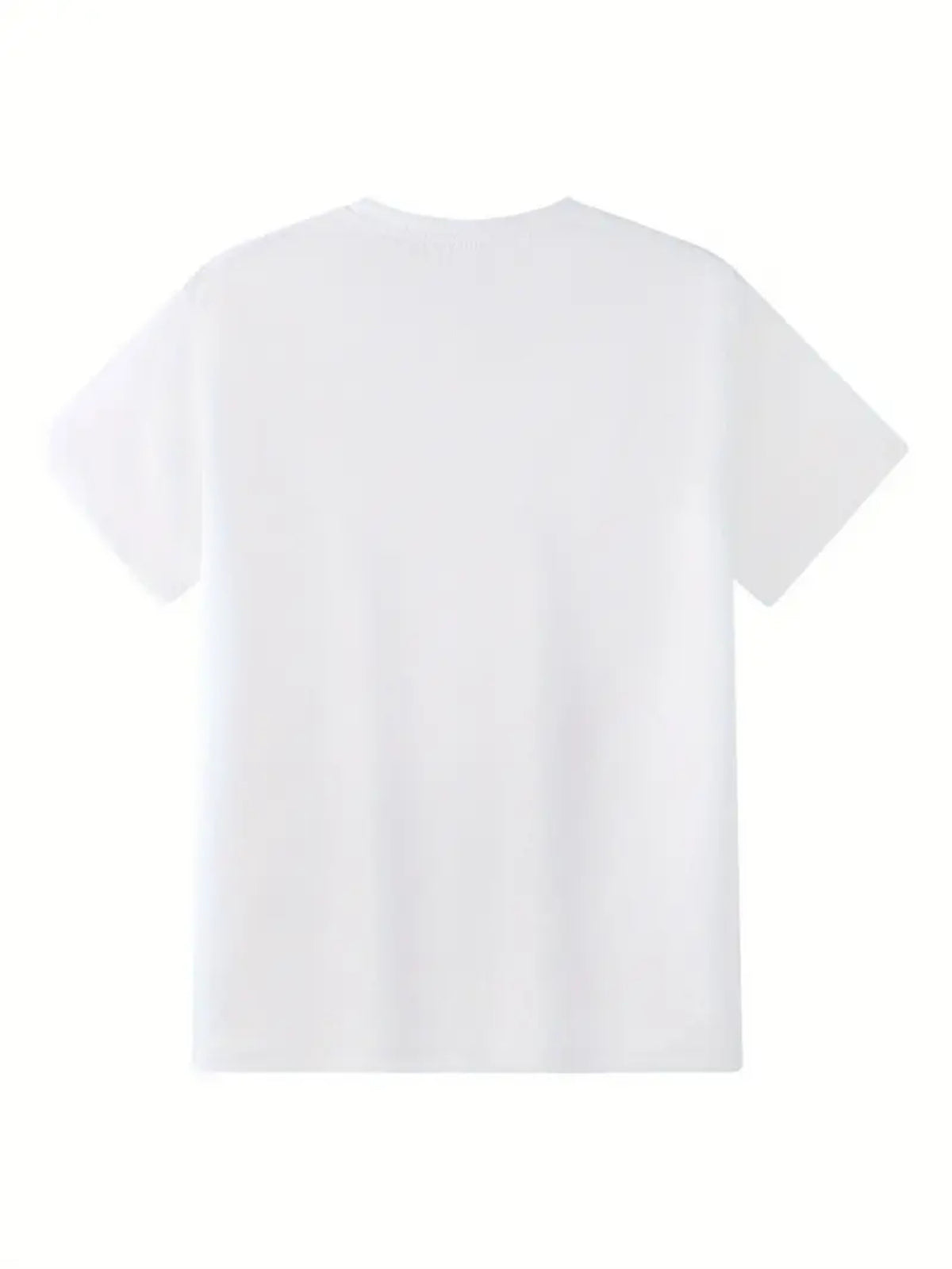 Men'S Lightweight Breathable Polyester T-Shirt - Quick Dry Regular Fit Casual Everyday And Formal Wear for Gym, Travel, Beach - Machine Washable Black Shirt (), Beach Tee, Travel Apparel, Fashion Men'S Top, Durable Casual Wear, Workout Clothes - White