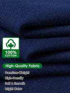NO LIMITS Personalized Letter Print Unisex Short Sleeve, Made of 210G High-Quality Pure Fabric, Soft And Skin-Friendly Breathable, Dyes Keep Colors Fresh for a Long Time. Classic Trendy Brand Style Design Combined with Distressed Worn-Out Print - Navy Color