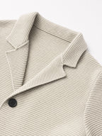 10 Colors Available High-End Style Autumn Winter New British Light Luxury Vintage Cardigan Old Money Style Knit Cardigan Sweater Commuter Autumn Winter Green Fruit Collar Warm Jacket - Khaki