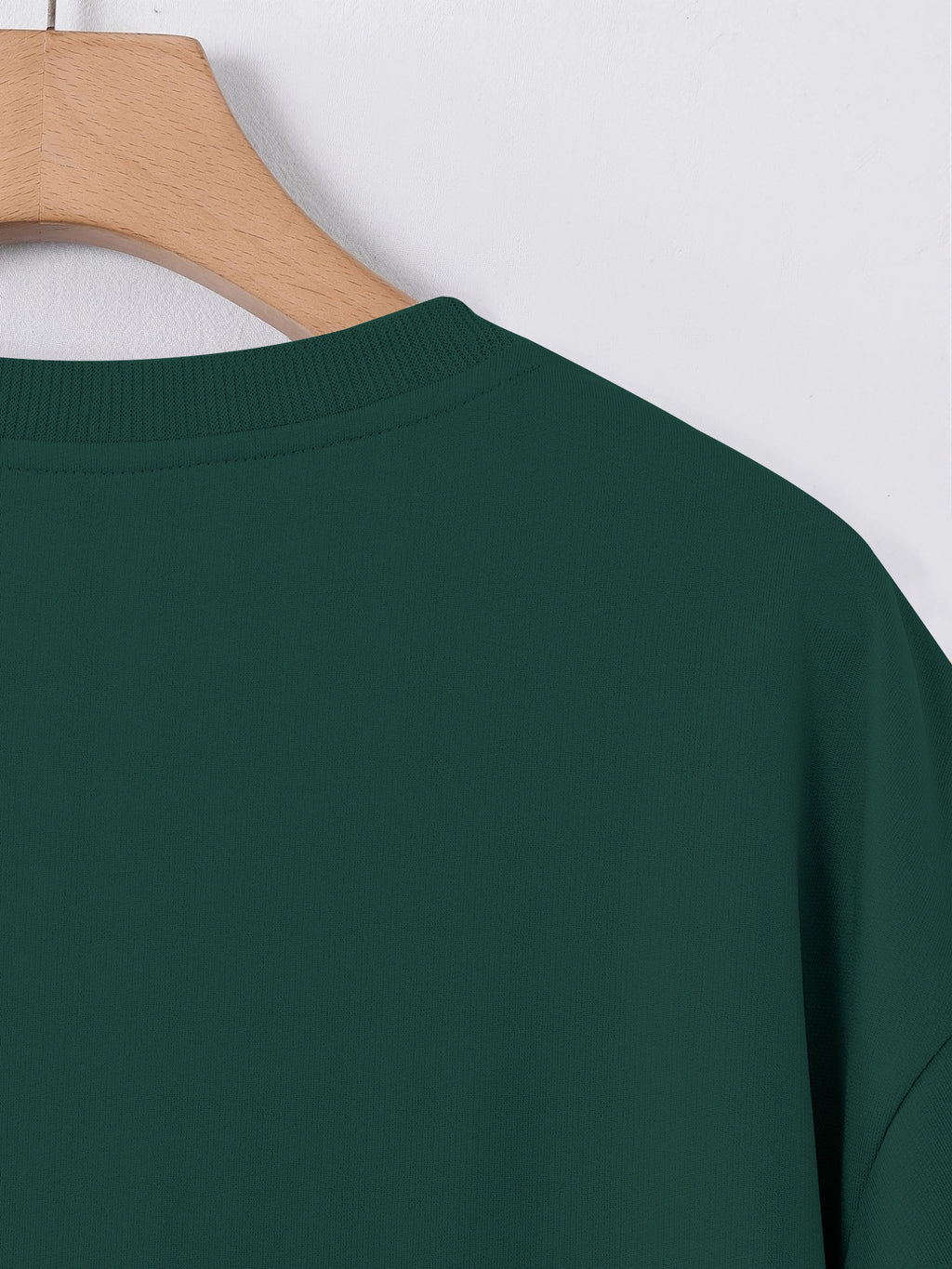 Street Style Men'S Trendy T-Shirt, Easy Team Badge Print And Side 3-Color Design, Casual Travel Fashion Outfit - Dark Green
