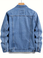 Men'S Denim Jacket - Blue