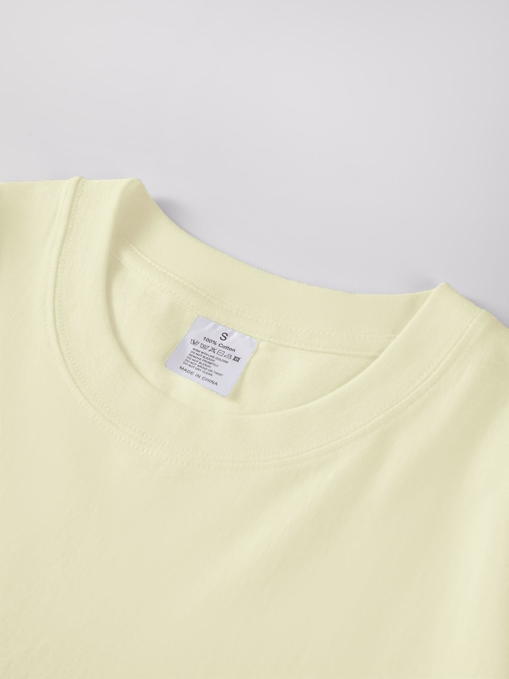 Heavyweight Men's 100% Pure Cotton Crew Neck Printed T-Shirt, a Stylish and Versatile High-Quality Top, an Essential for Daily Wear, Street Jogging, and Other Casual Outfits - Apricot